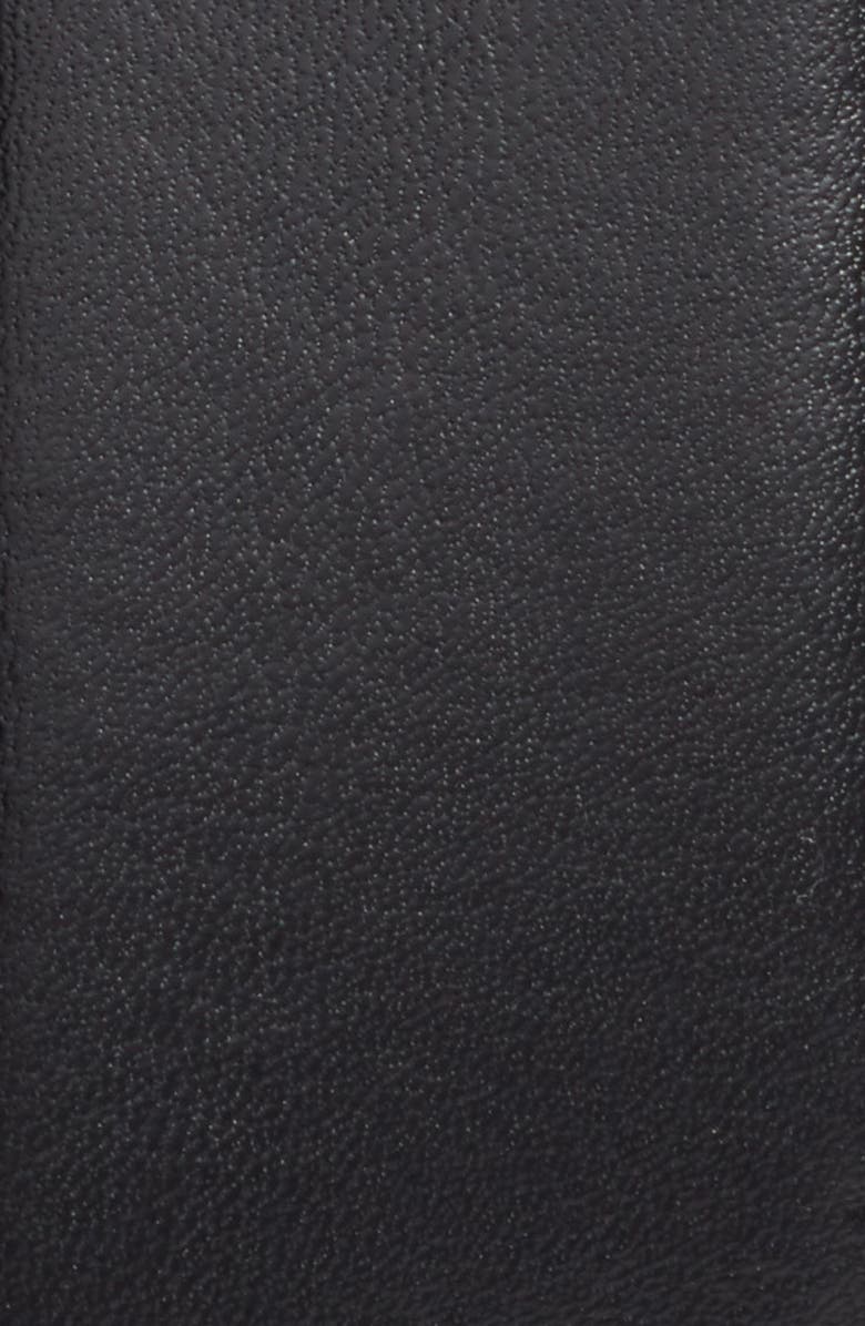 Nordstrom Mercer Leather Belt, Alternate, color, Black