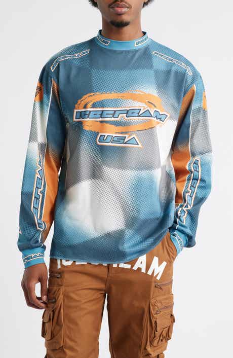 ICECREAM USA Graphic Long Sleeve Soccer Jersey