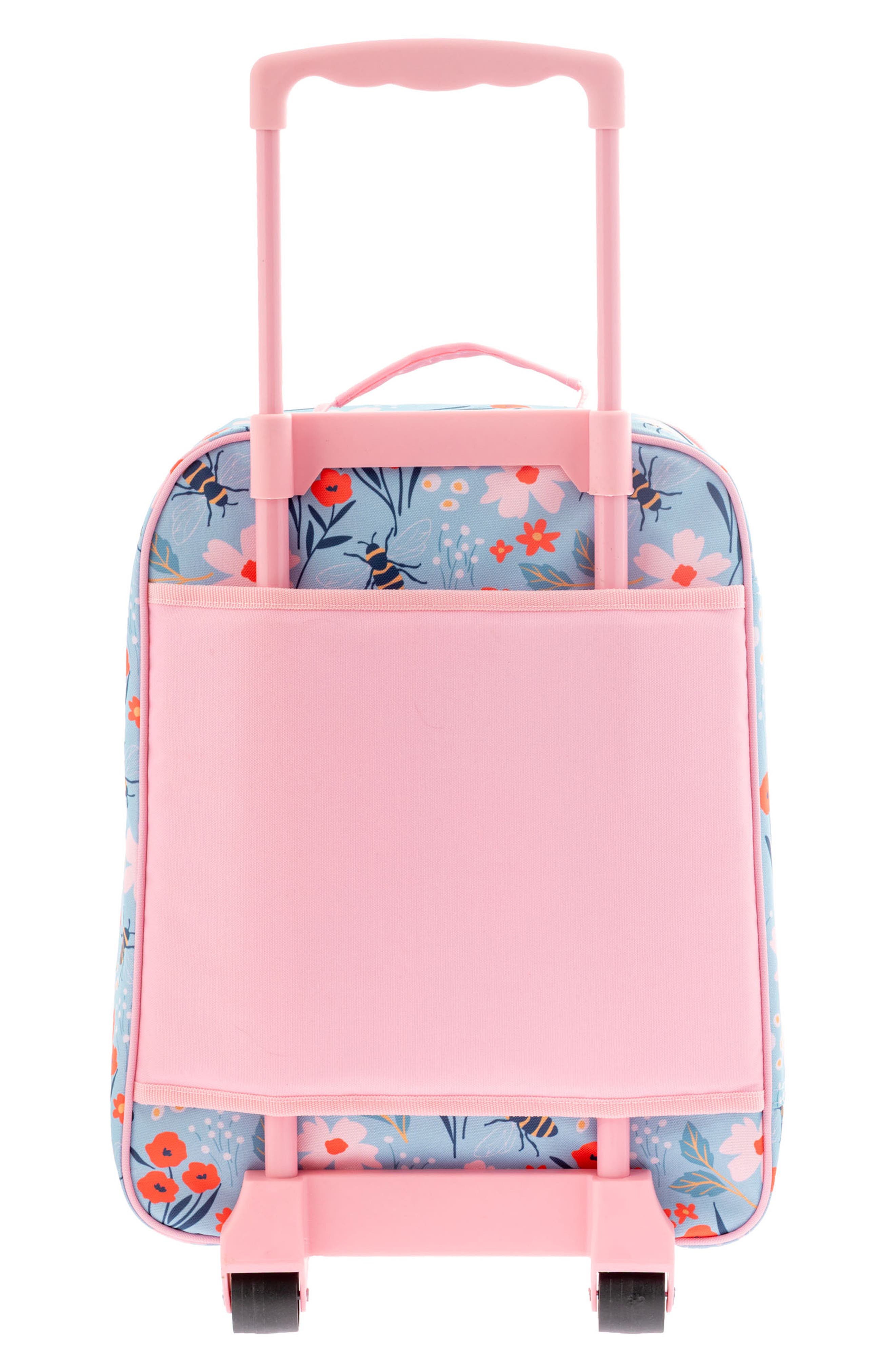 Stephen Joseph Kids' Print Rolling Luggage, Alternate, color, Light Blue