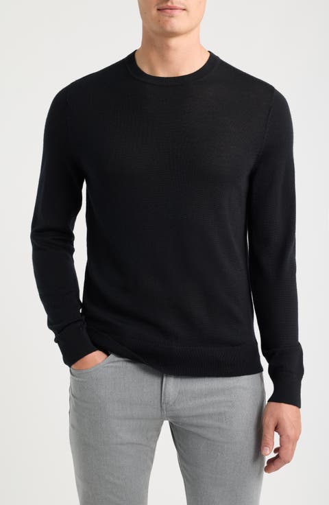 Italian Merino Wool Crewneck Sweater