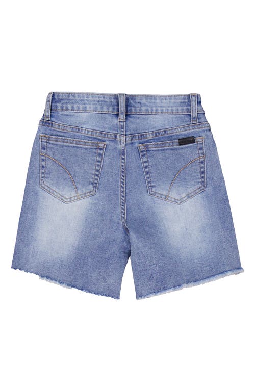 JOE'S JOE'S KIDS' THE JESSIE FRAYED HIGH WAIST RELAXED DENIM SHORTS