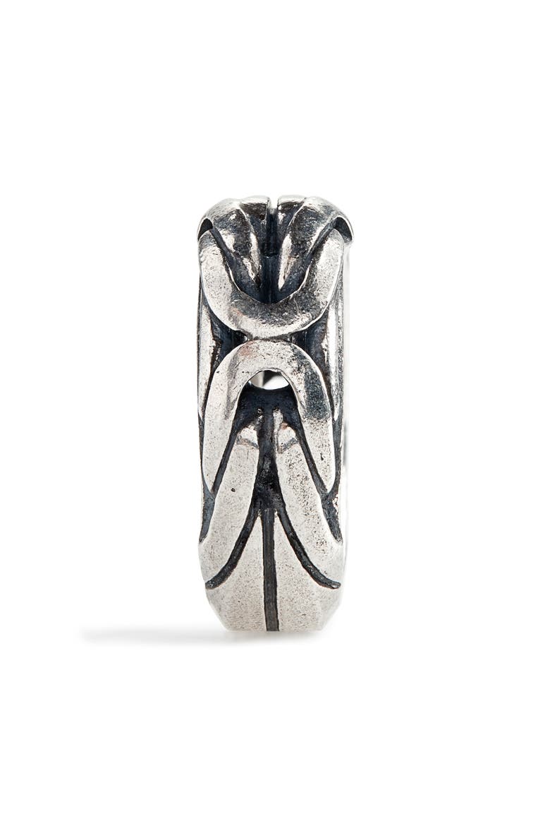 Chain Ring, Alternate, color, METALLIC SILVER