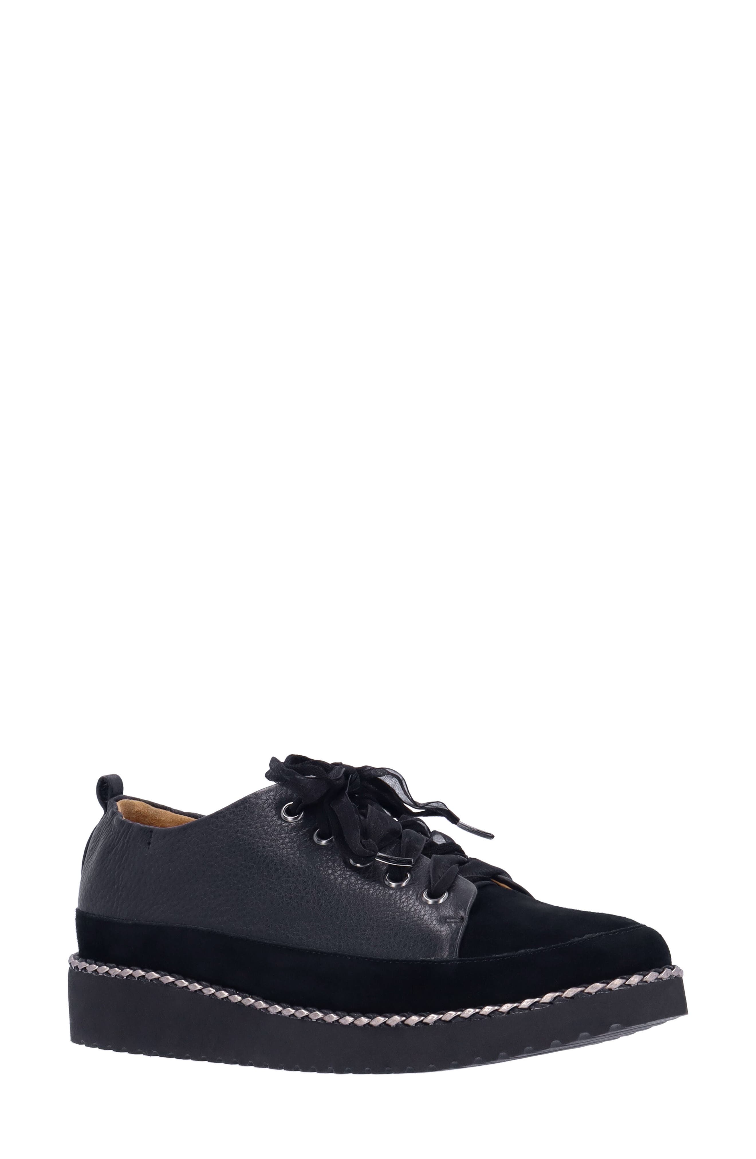 L'Amour des Pieds Zaina Platform Sneaker, Main, color, Black