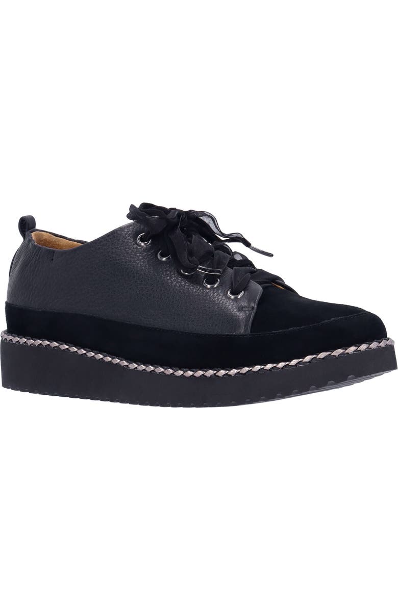 L'Amour des Pieds Zaina Platform Sneaker, Main, color, Black