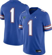 Jordan Brand Men's Jordan Brand #1 Royal Florida Gators Game Jersey