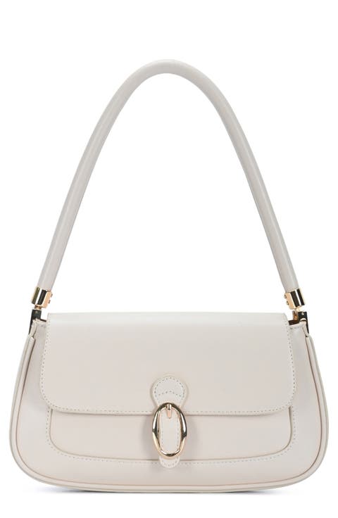 Buckle Flap Shoulder Bag