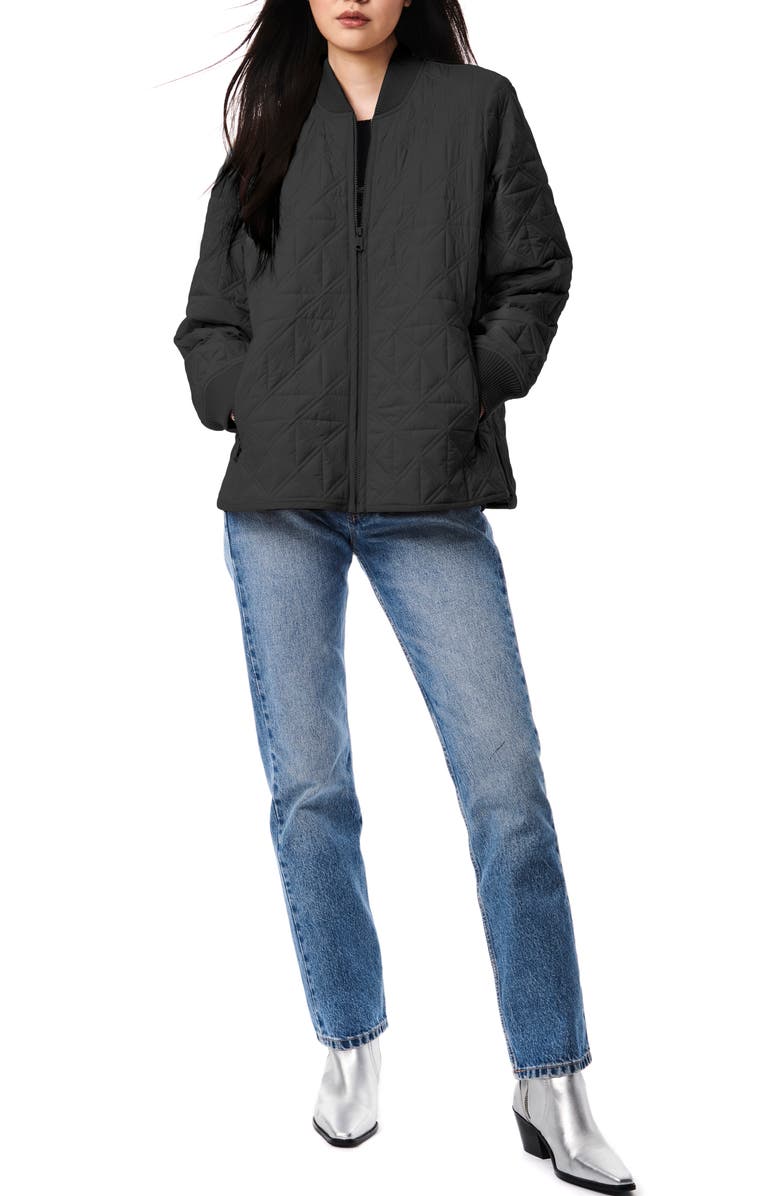 Bernardo Quilted Liner Jacket, Alternate, color, 