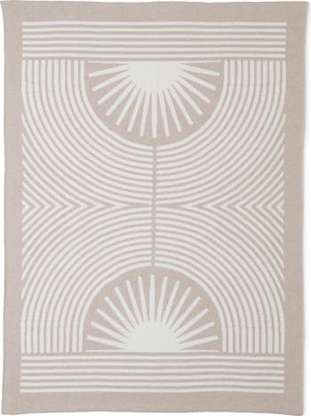Agave Cozy Cotton Blend Throw Blanket