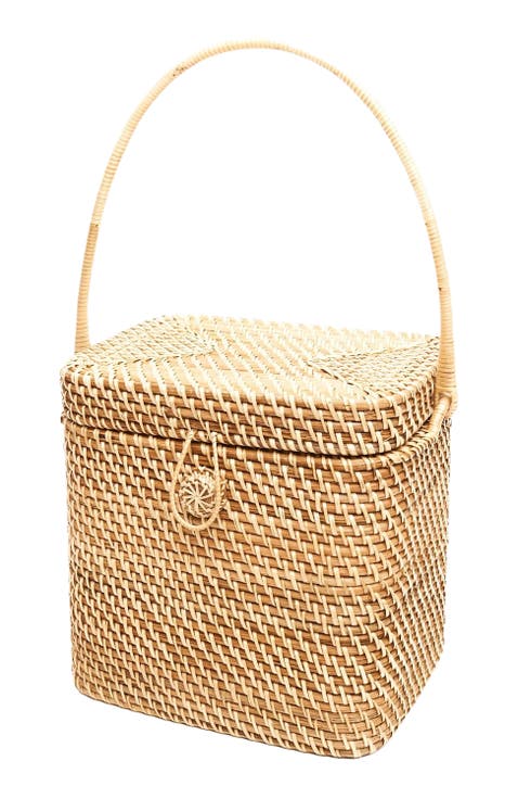 Rattan Picnic Basket