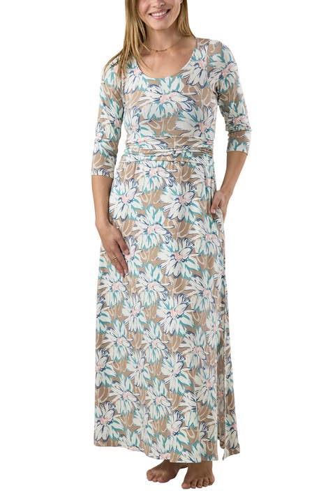 Scoop Neck Maxi Dress