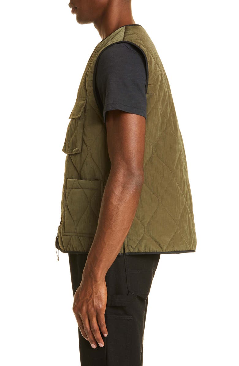 Mackintosh Water Repellent Quilted Nylon Vest, Alternate, color,