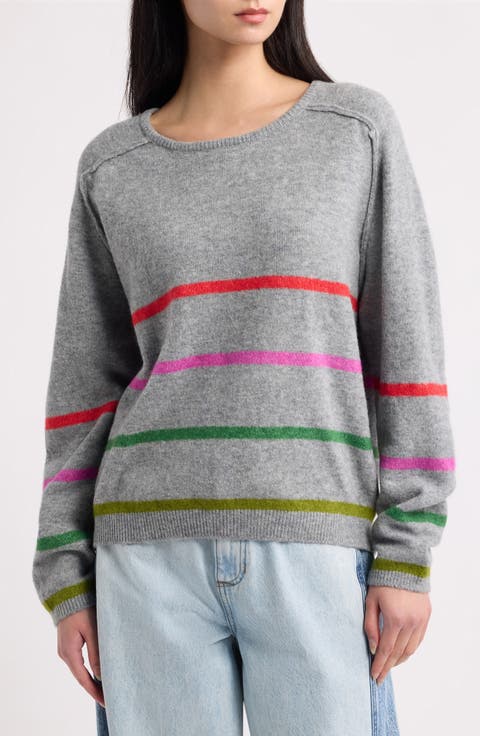 Striped Crewneck Sweater