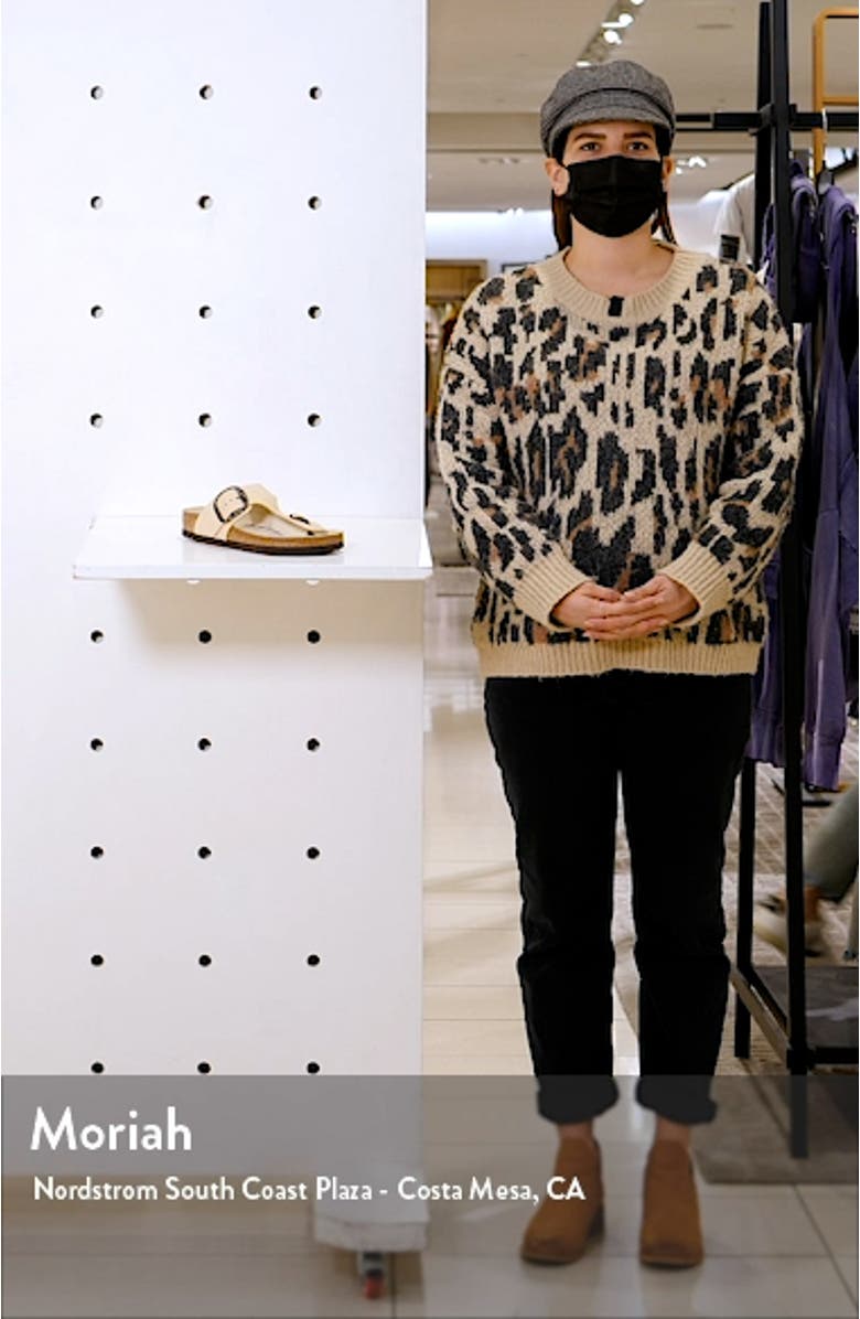 Gizeh Big Buckle Sandal, sales video thumbnail