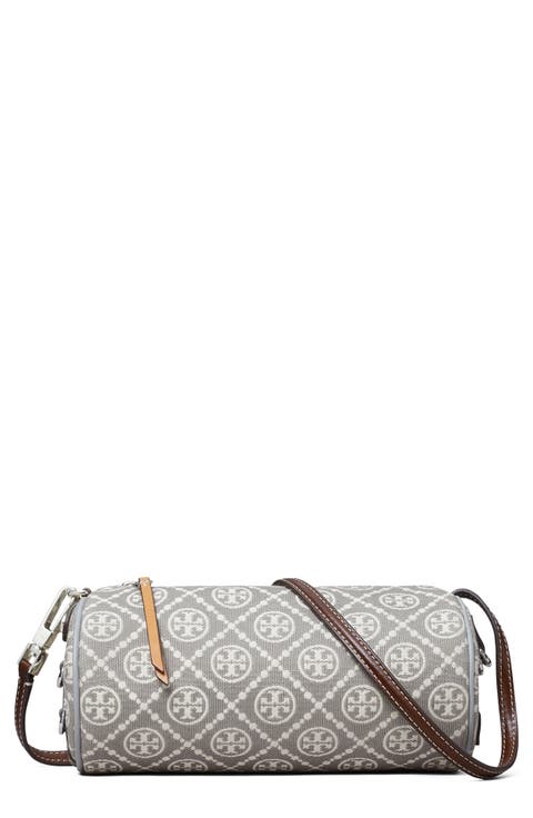 T Monogram Utility Cylinder Shoulder Bag