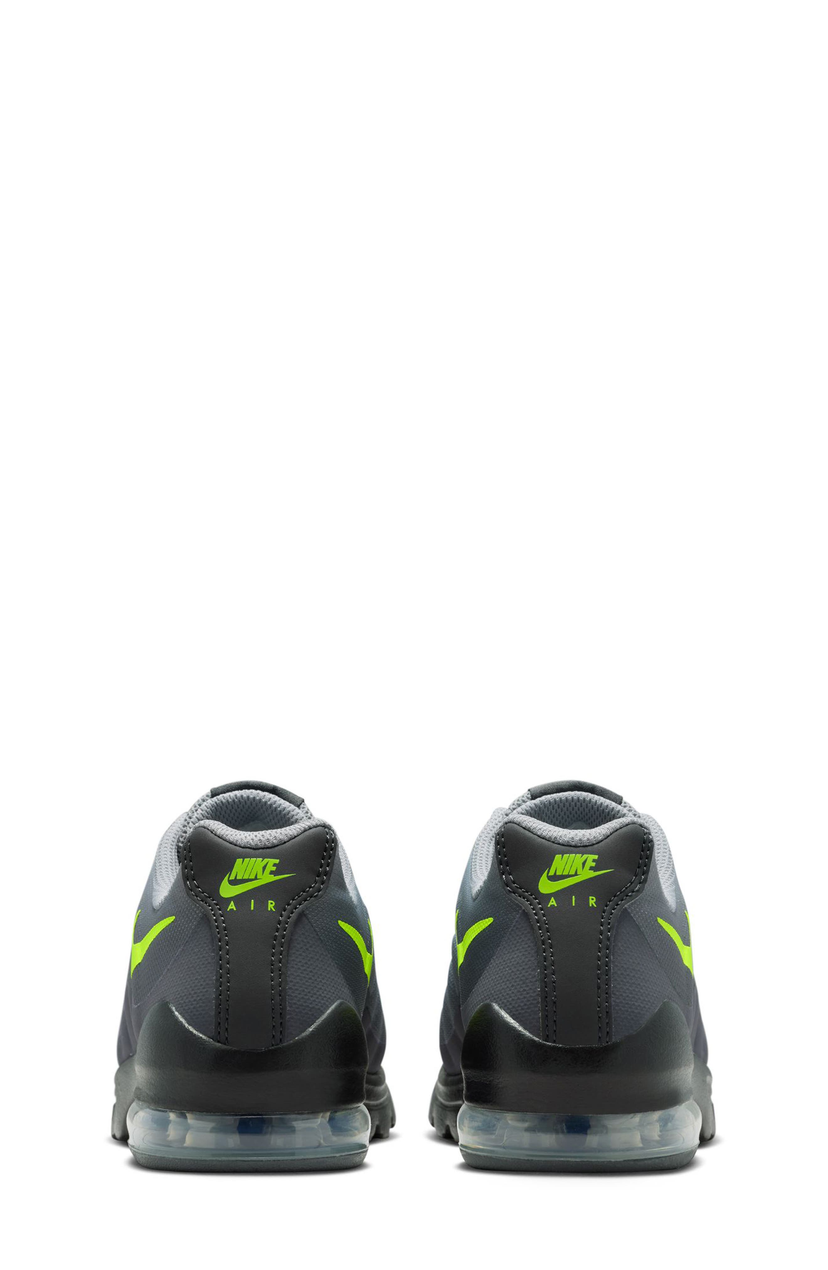 Kids' Air Max Invigor Sneaker, Alternate, color, DARK GREY/ WOLF GREY/ VOLT