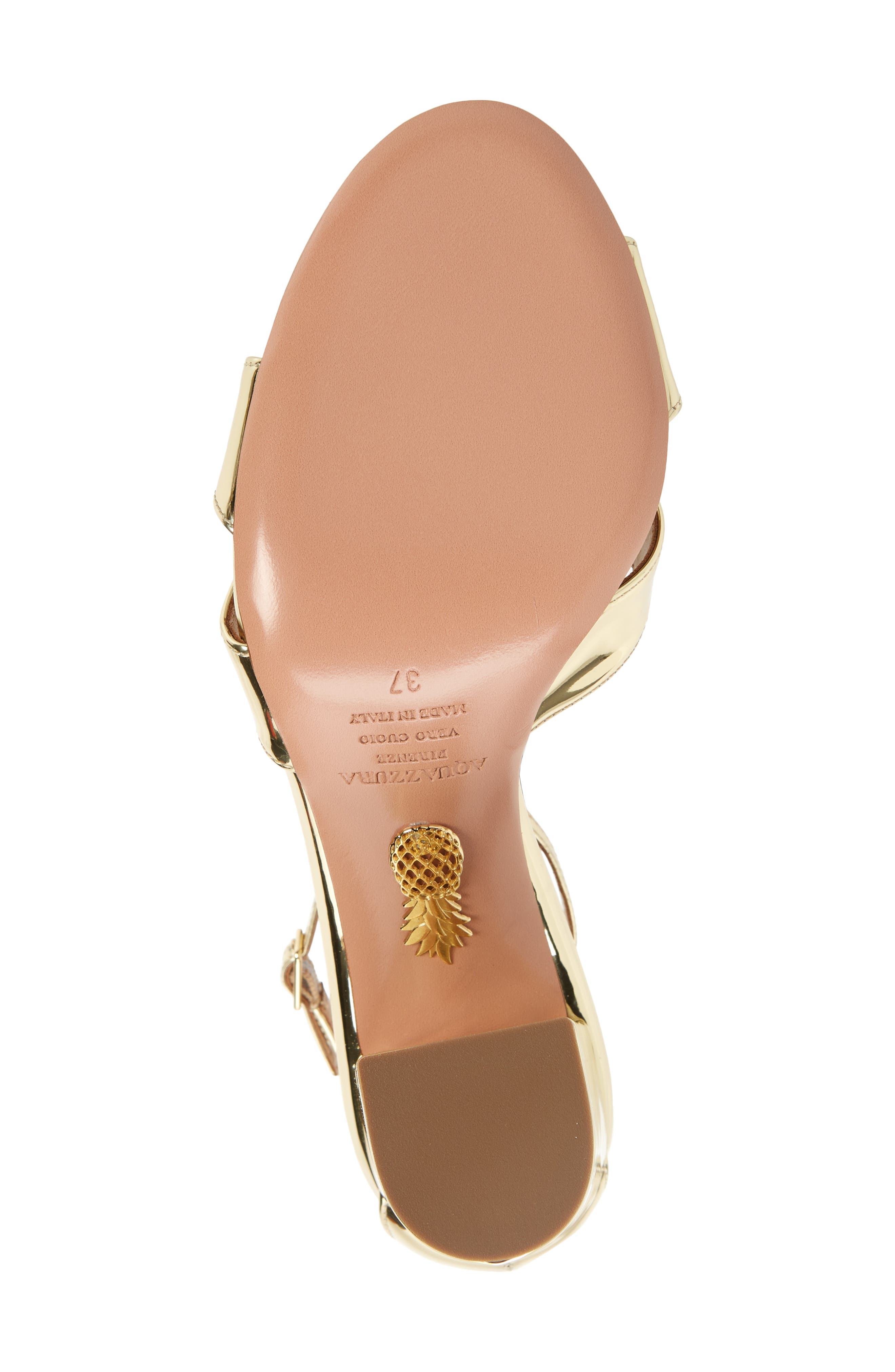 Divine Ankle Strap Sandal, Alternate, color, SOFT GOLD