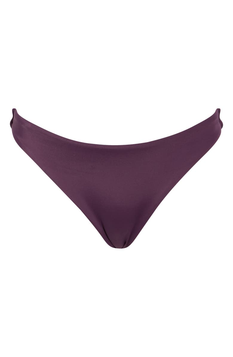 Volcom Simply Seamless Bikini Bottoms, Alternate, color, Mulberry