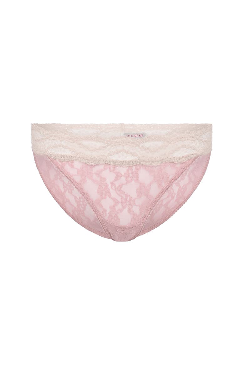 Maud Bikini Panties, Alternate, color, Light pink