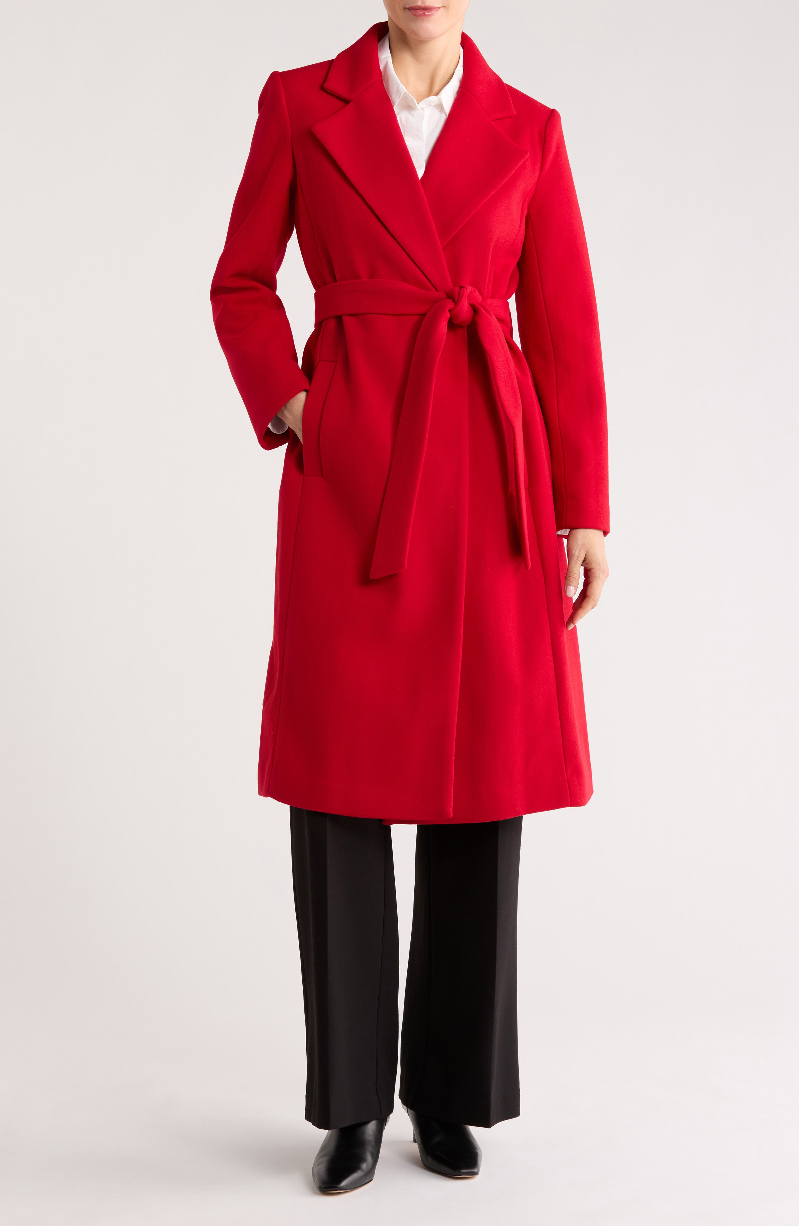 Sam Edelman Belted Wrap Coat