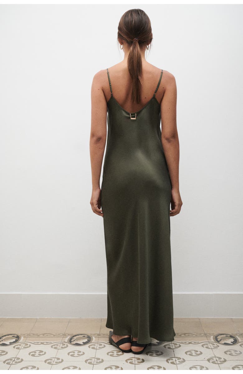 SILK LAUNDRY 1996 DRESS PINE, Alternate, color, Pine