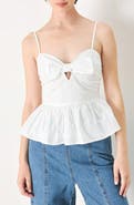 FREEMARKET Bow Front Tank Top