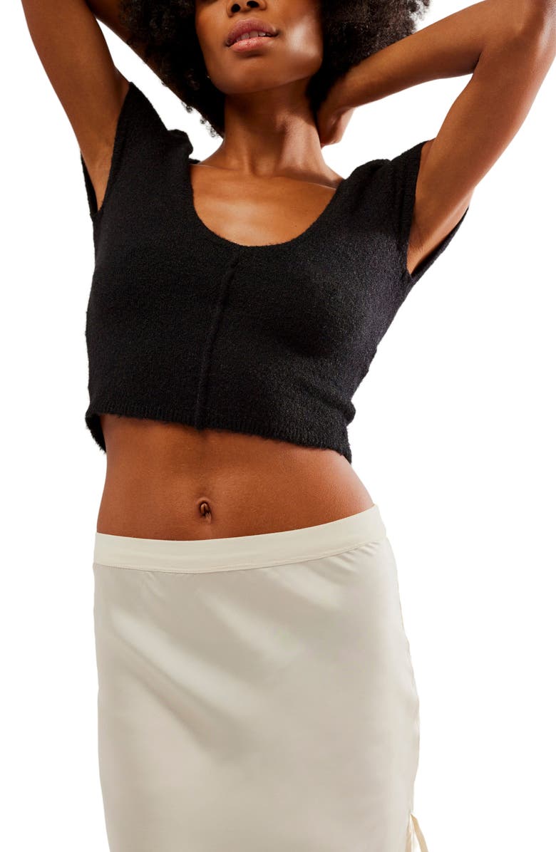 Free People Keep Me Warm Crop Sweater, Alternate, color, 