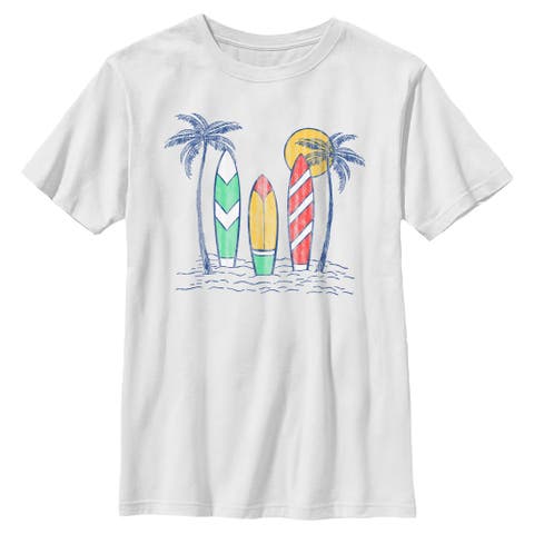 Boy's Lost Gods Surf and Beach  Graphic T-Shirt