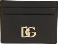 Dolce&Gabbana DG Logo Leather Card Case