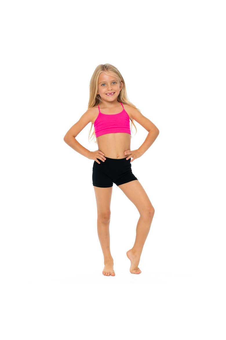 Solid boy shorts - Little Kid, Alternate, color, Black