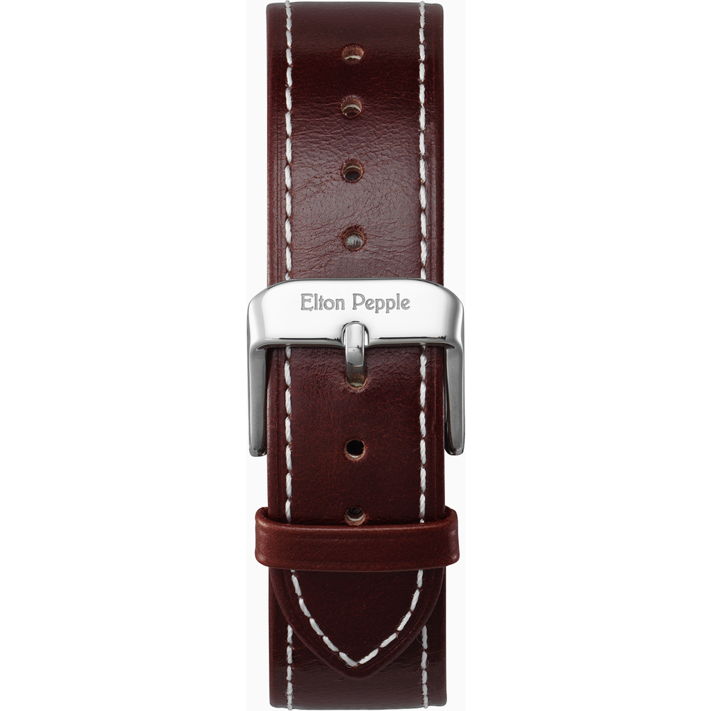 Elton Pepple Loop Stitch In Brown