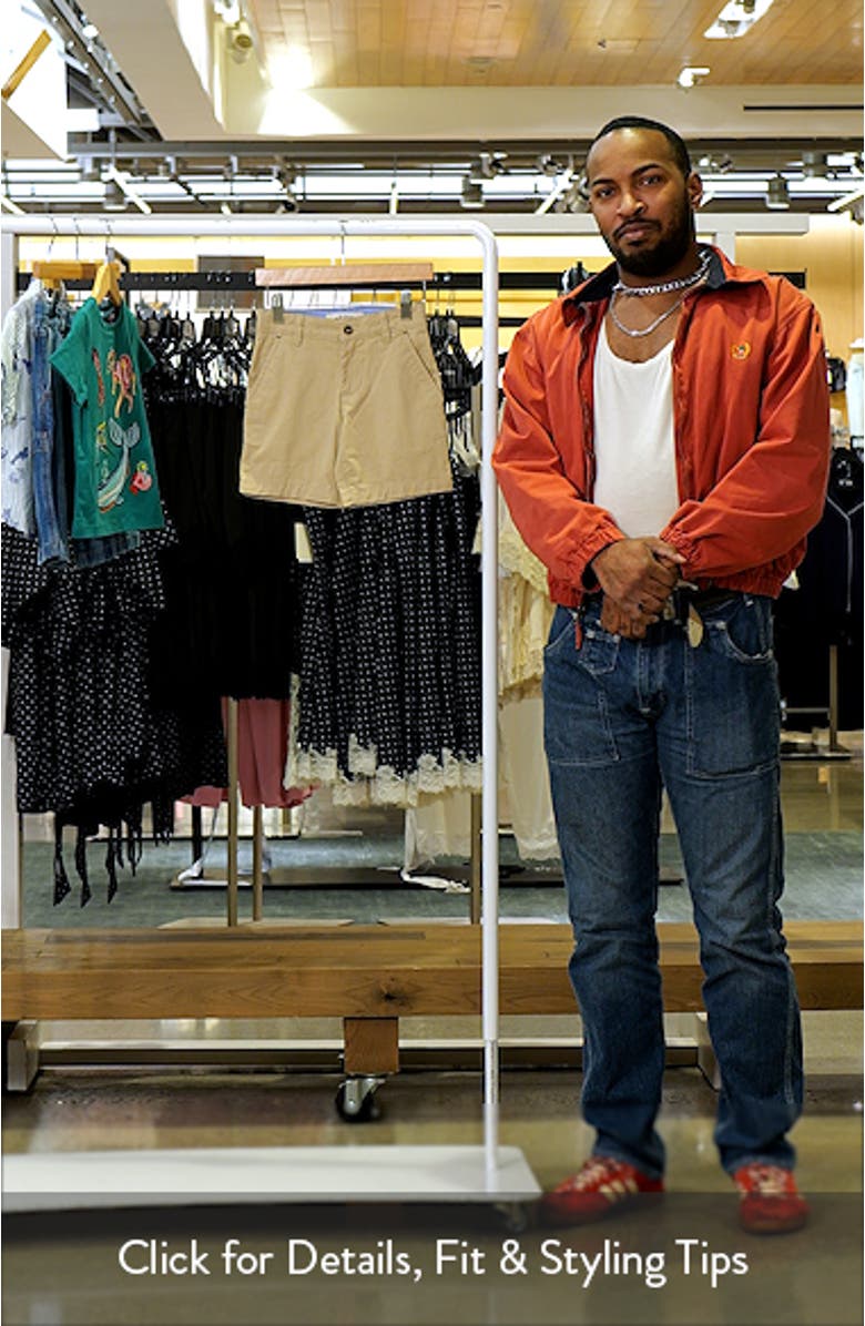 Kids' Classic Stretch Cotton Chino Shorts, sales video thumbnail