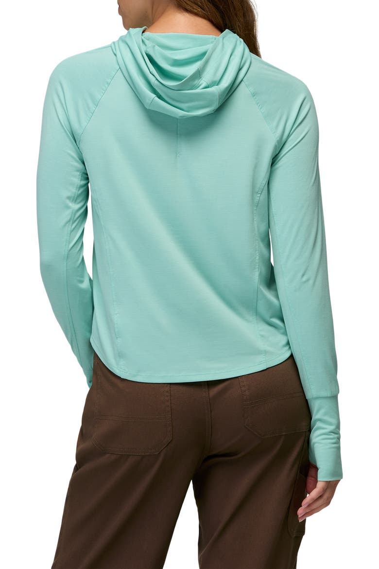Sol Searcher UPF 50 Sun Hoodie, Alternate, color, SEA GLASS
