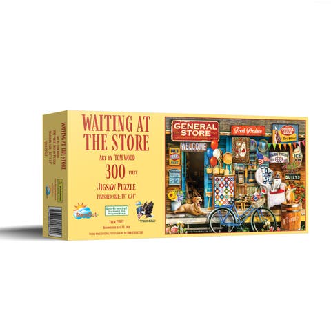 Waiting at the Store 300 piece Jigsaw Puzzle for Adults