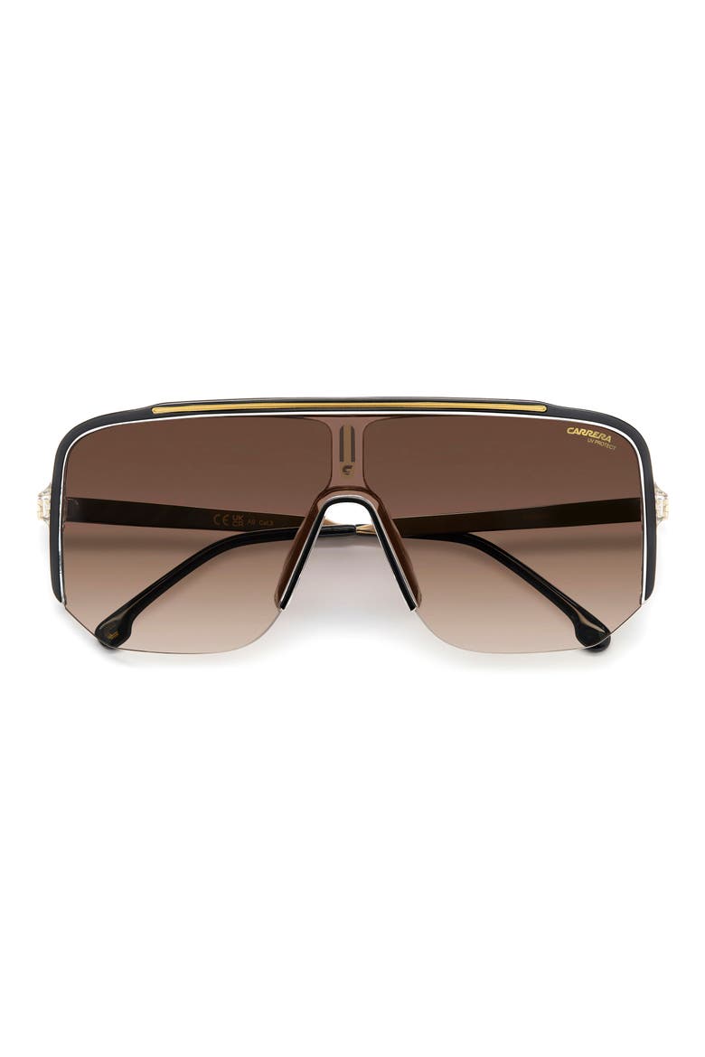 99mm Oversize Shield Sunglasses, Alternate, color, 02M2-HA