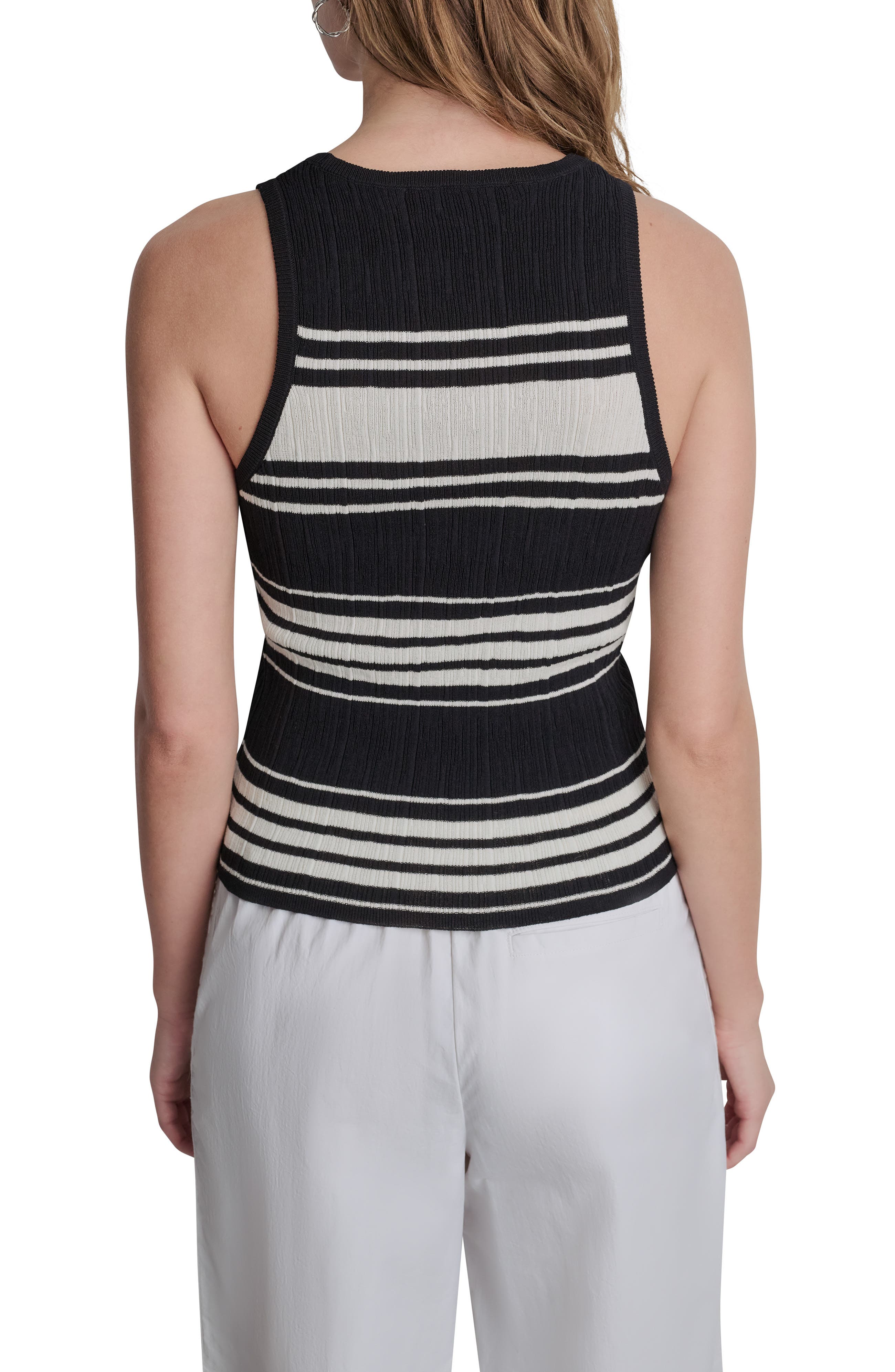 Stripe Sweater Tank - image 2