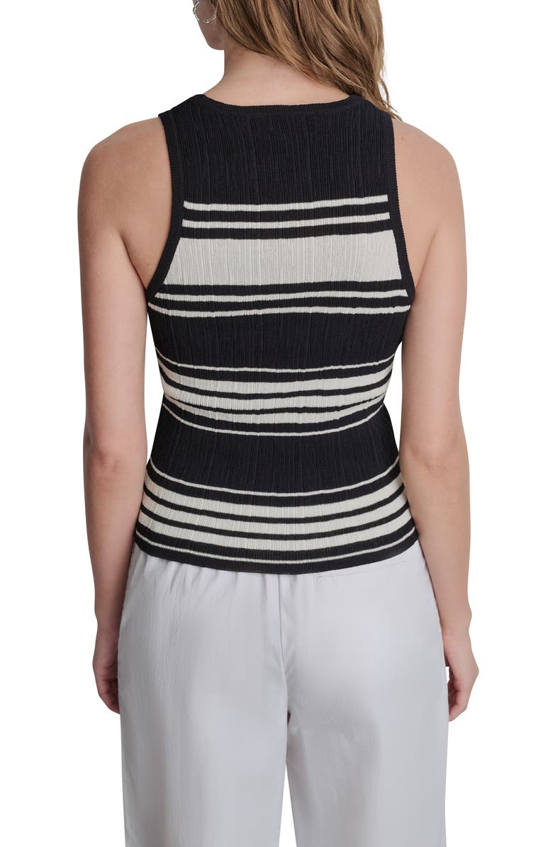 DKNY Stripe Sweater Tank, Alternate, color, 