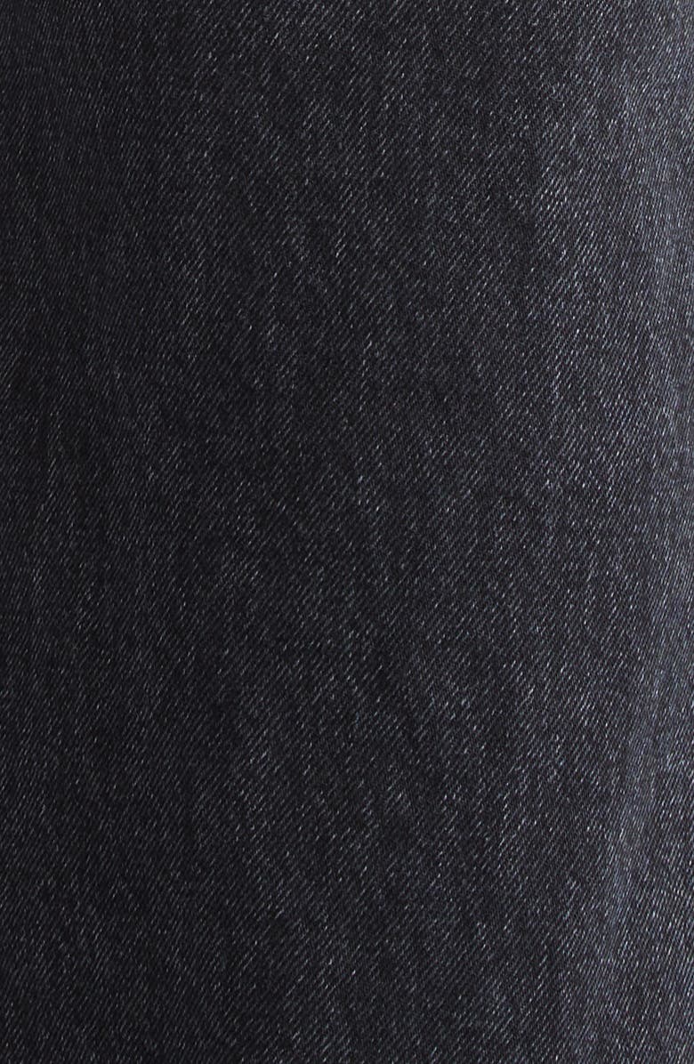 Sacai Belted Crop Bootcut Jeans, Alternate, color, Black