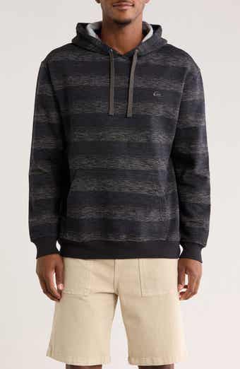 Quiksilver Steady Stripe Cotton Blend Hoodie