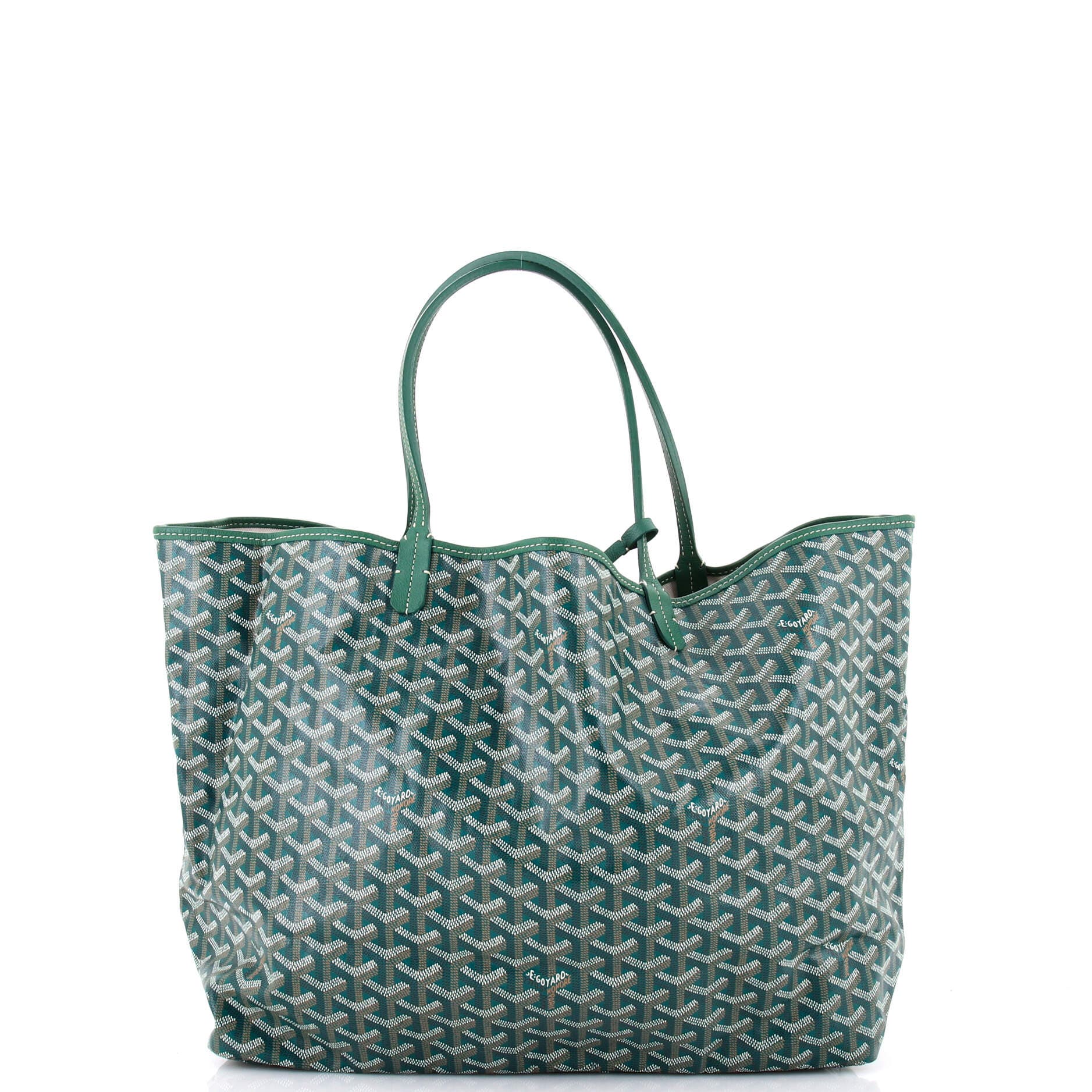 Saint Louis Tote Coated Canvas GM, Alternate, color, Green