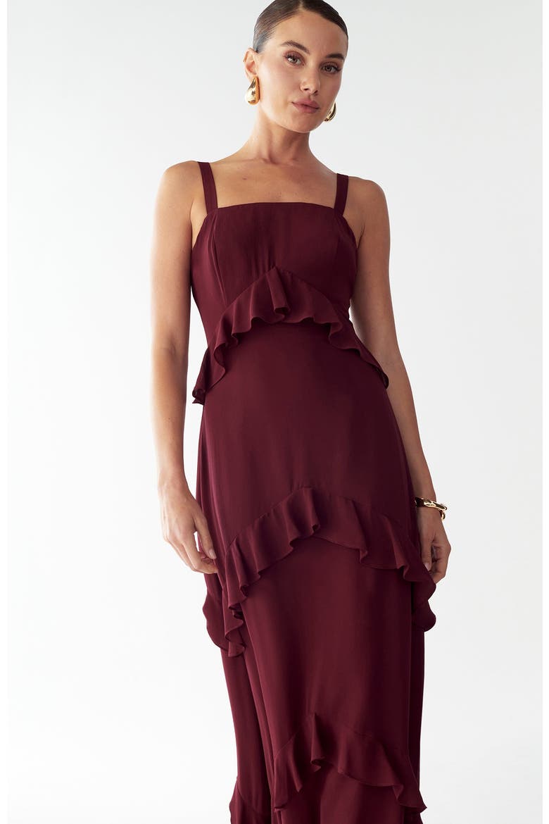 Cheri Maxi Dress, Alternate, color, Plum