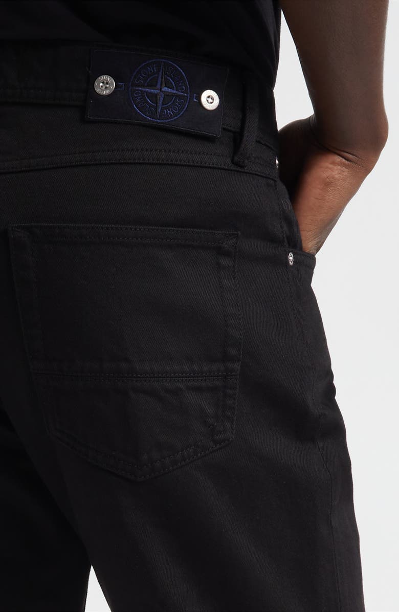 Stone Island Straight Leg Jeans, Alternate, color, V0029 Black