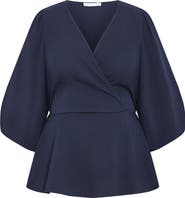 City Chic Celina Wrap Top