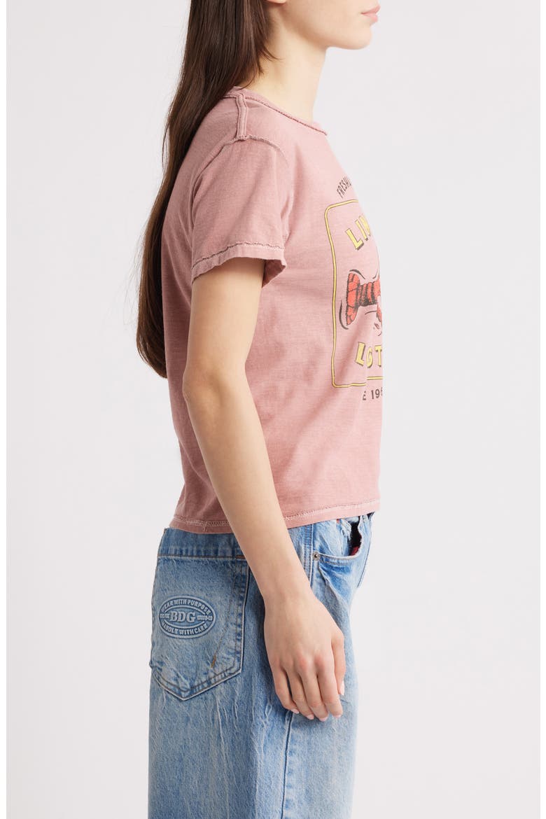 Lobster Graphic Baby T-Shirt, Alternate, color, PINK