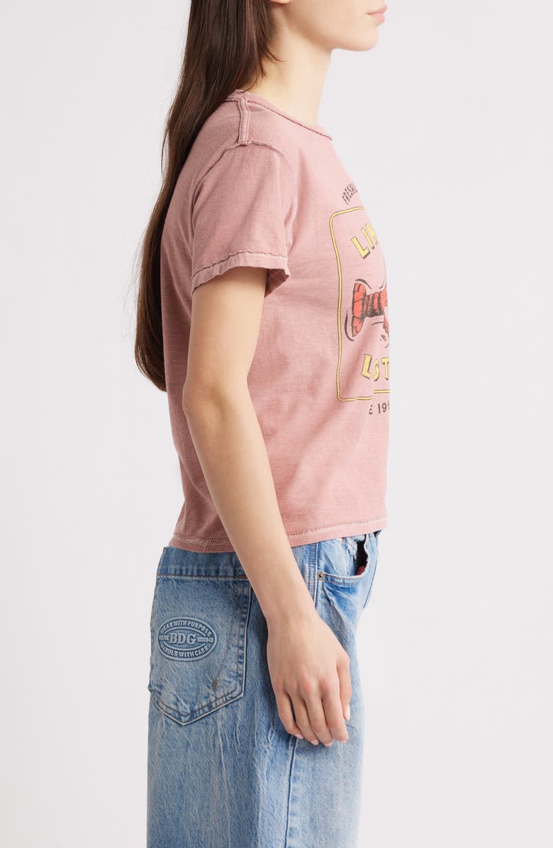 BDG Urban Outfitters Lobster Graphic Baby T-Shirt, Alternate, color, Pink