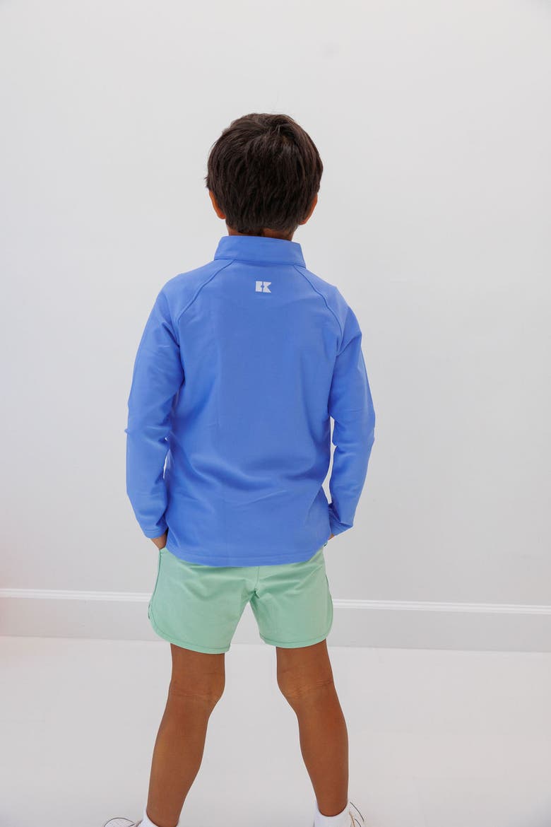Boys Half Zip, Alternate, color, Sky Blue