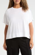 Eileen Fisher Short Raglan Sleeve Crewneck T-Shirt