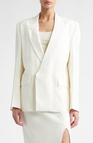 Victoria Beckham Double Breasted Tailored Jacket