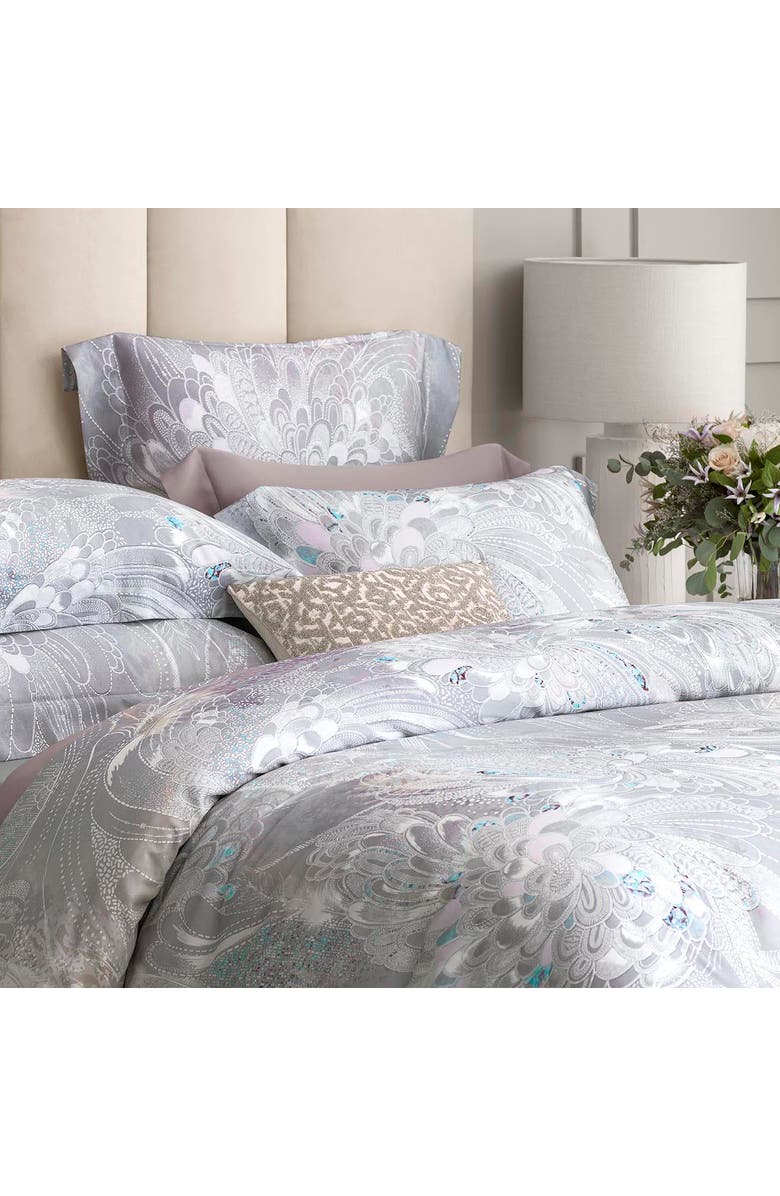 Togas Perla Pillowcase, Alternate, color, Grey