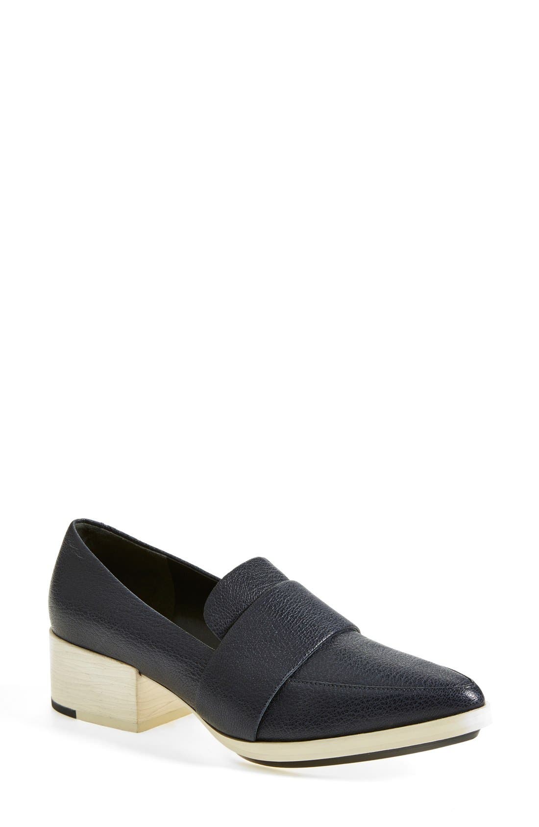 'Quinn' Loafer, Main, color, NAVY