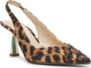 Betsey Johnson Clark Slingback Pointed Toe Pump